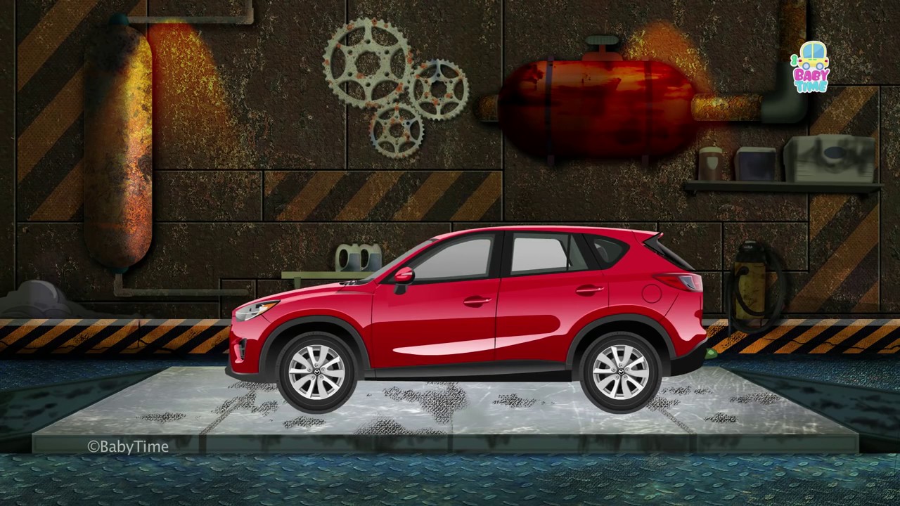Scary Police Car Garage   Good Vs Evil   Evil To Good Transformation   Car Garage Videos For Kids