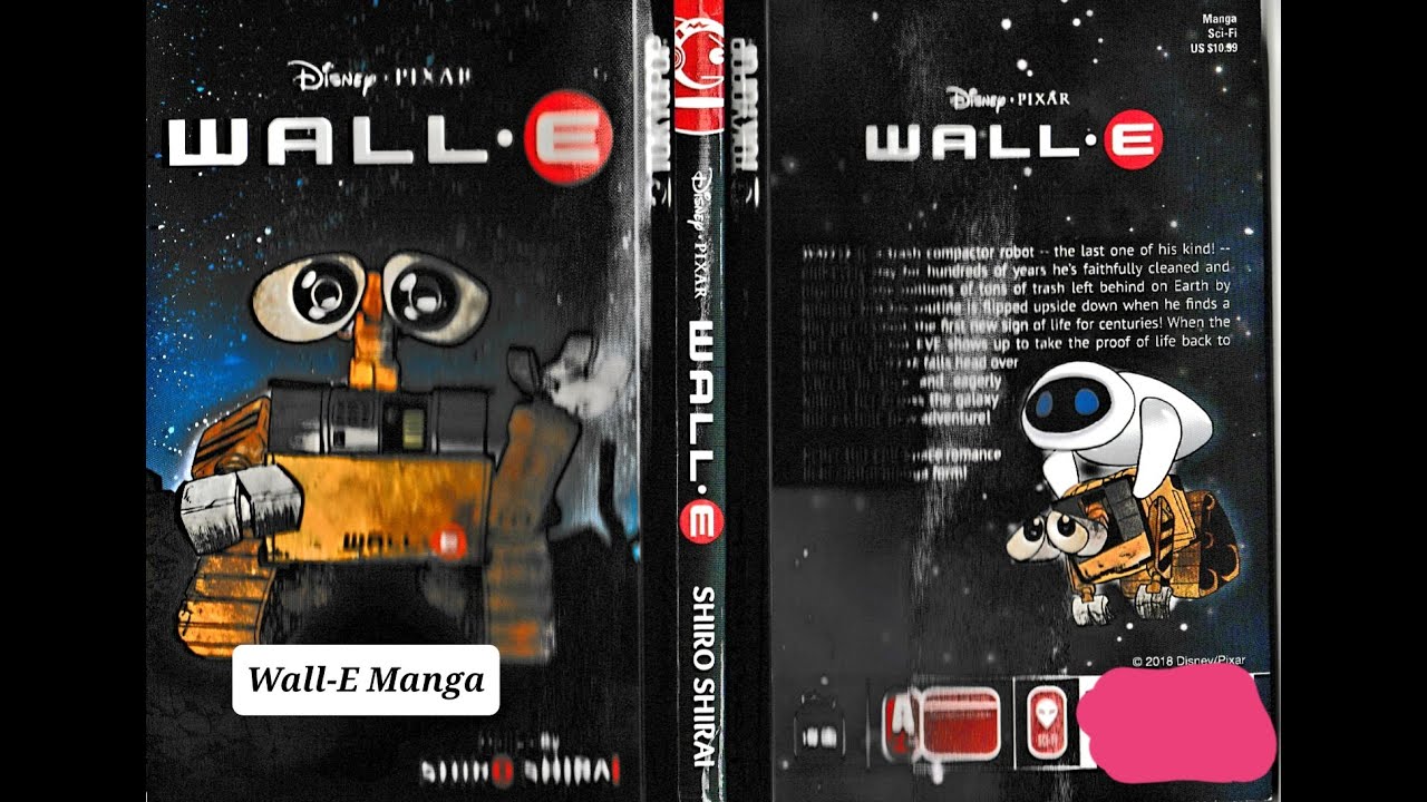 March 18, 2023 - Wall-E Manga by Shiro Shirai - Disney - RFART419 Video