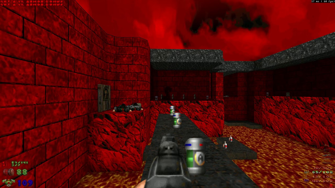 Freedoom 0.12.0 Phase 1 - E3M5 Oblation Temple - UV All Secrets