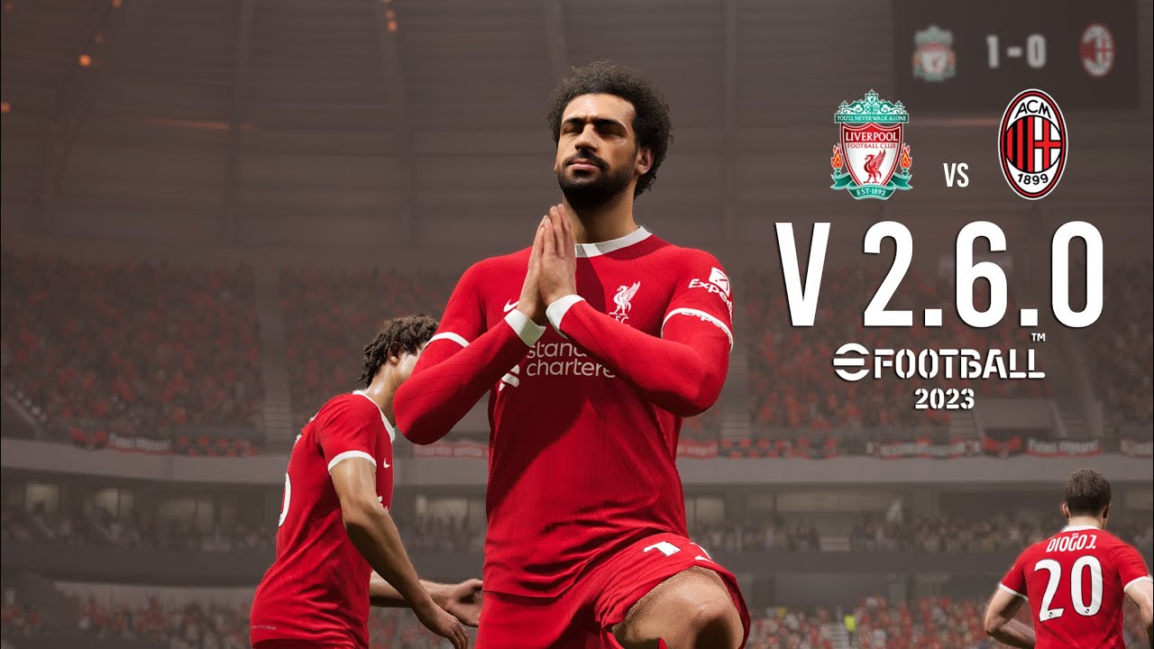 eFootball 2023 - Gameplay v 2.60 | Liverpool vs AC Milan  | PC