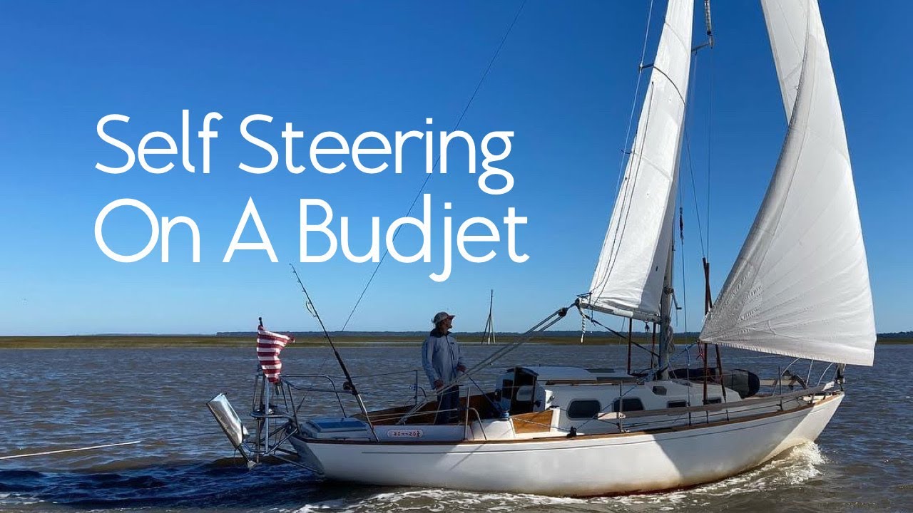 Self Steering on a Sailboat without a Wind Vane or Autopilot