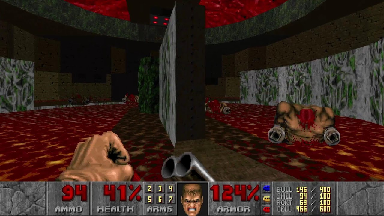 Doom plutonia map22 and so on, controller only