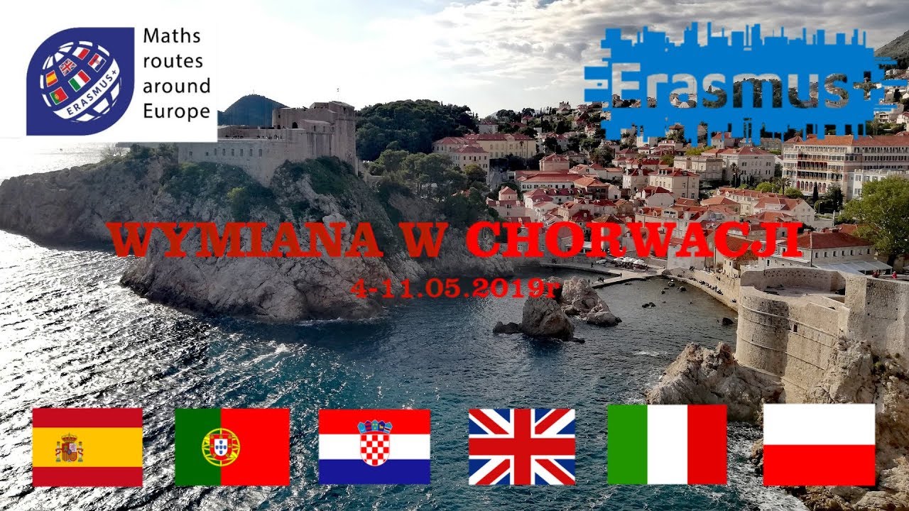 Erasmus+  Wymiana w Chorwacji 4-11.05.2019r