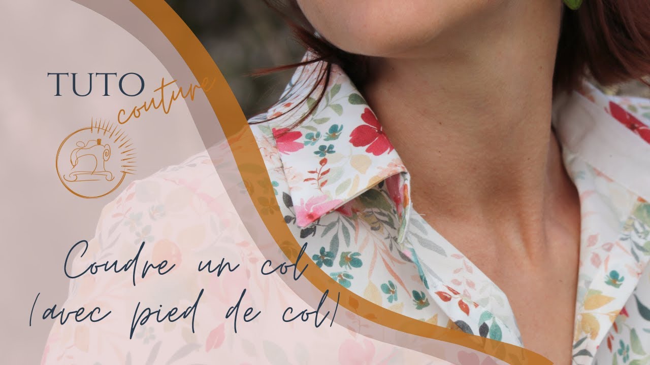 Tuto couture coudre un col classique
