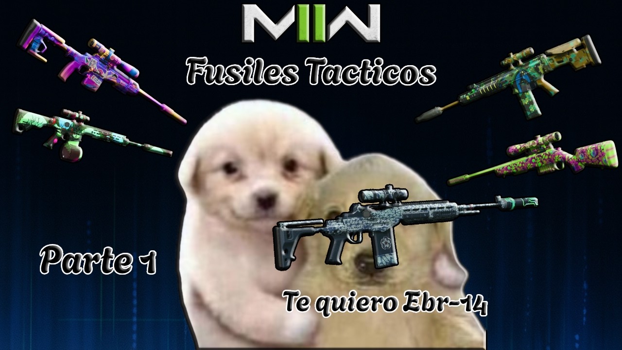 Use los fusiles tacticos y no puedo creer que nadie las use