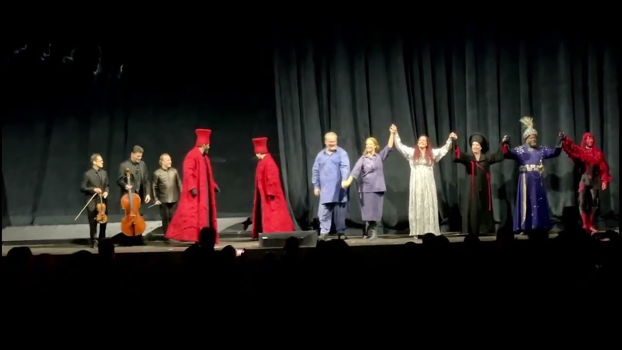 Curtain Call in Die Frau ohne Schatten: Elza van den Heever, Michael Volle, Russell Thomas 12.14.24