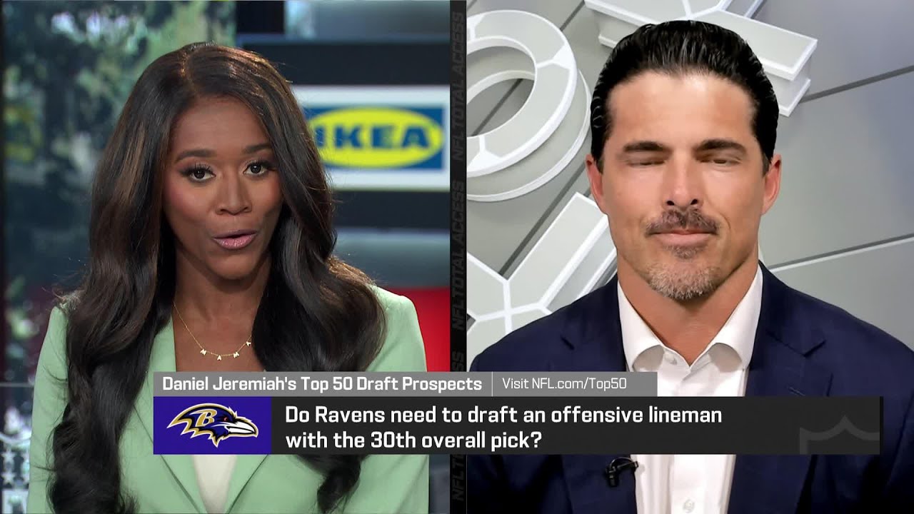 David Carr reveals what Ravens should do at pick No. 30 in '24 draft on 'NFL Total Access'