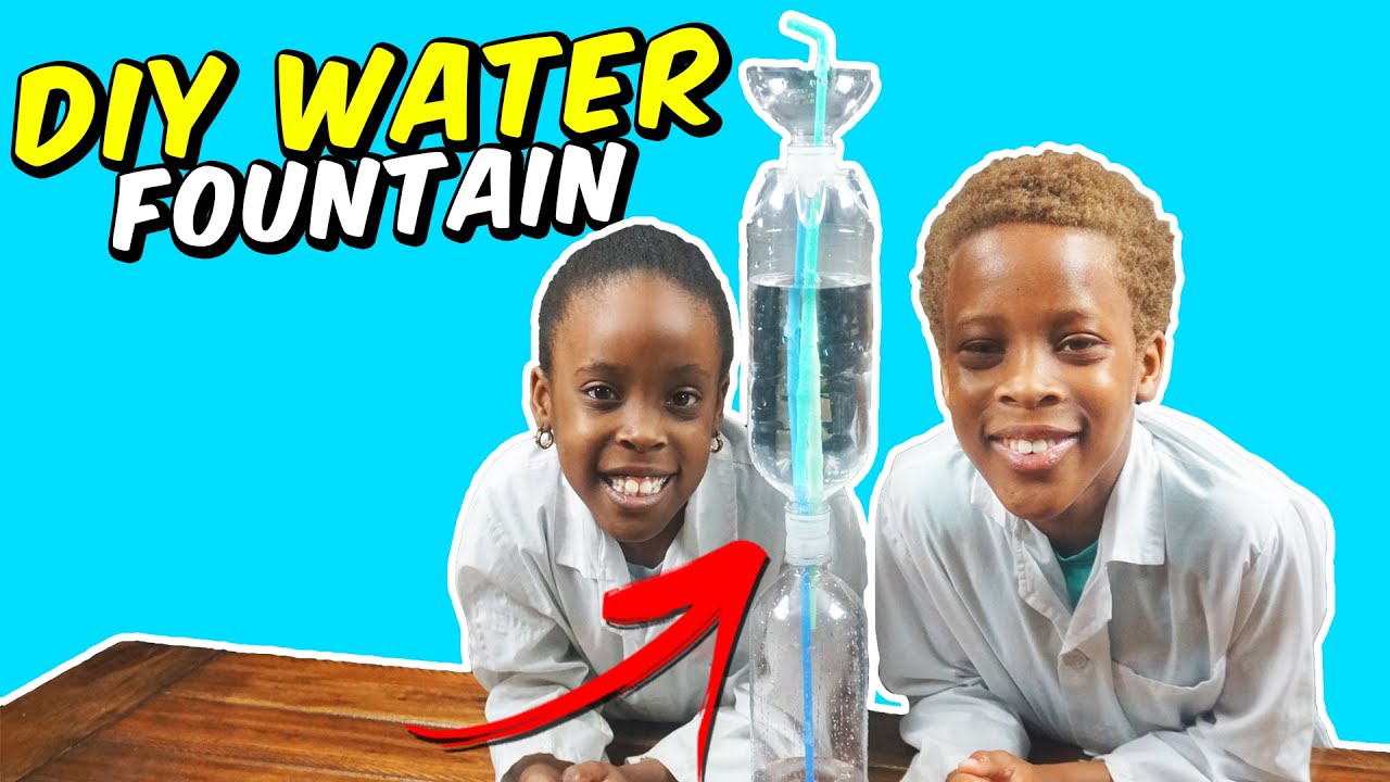DIY Water Fountain | Kids science experiment videos
