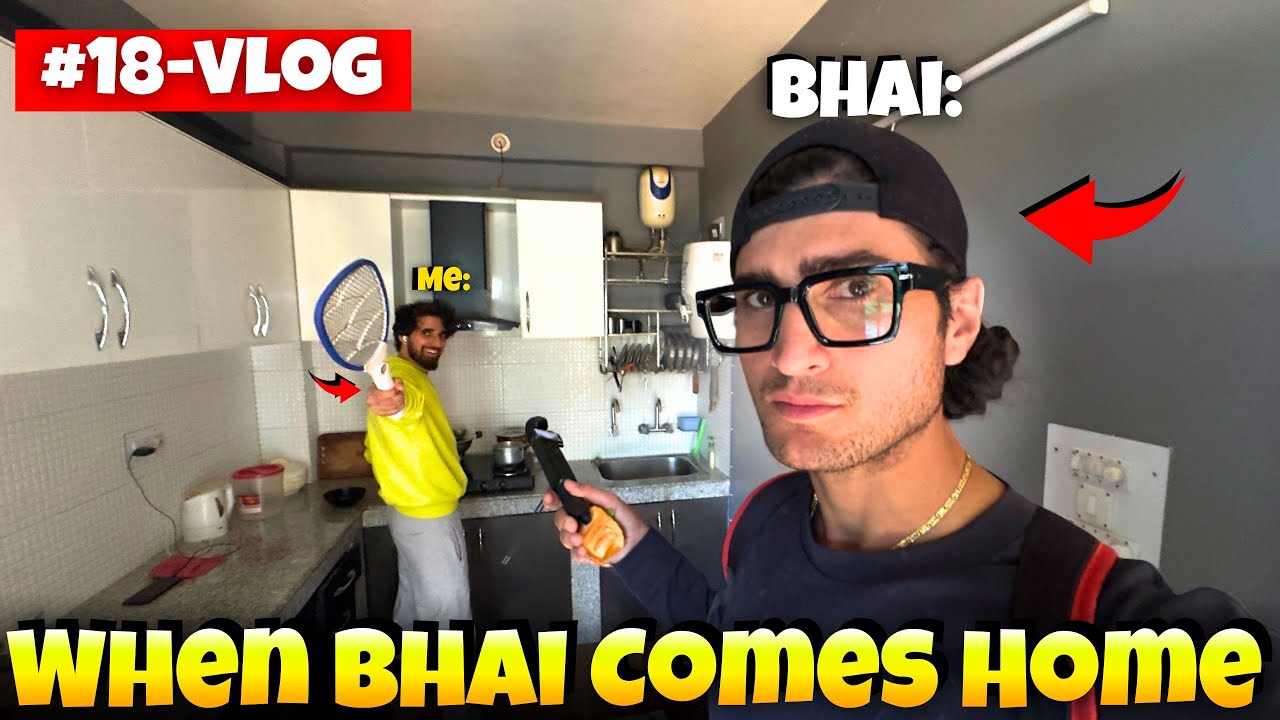 BHAI DELHI SE WAPAS AAYA AUR MUJH PAR GUSSA HO GAYA 😢 ( 30 days challenge) @Benchauhankullu 