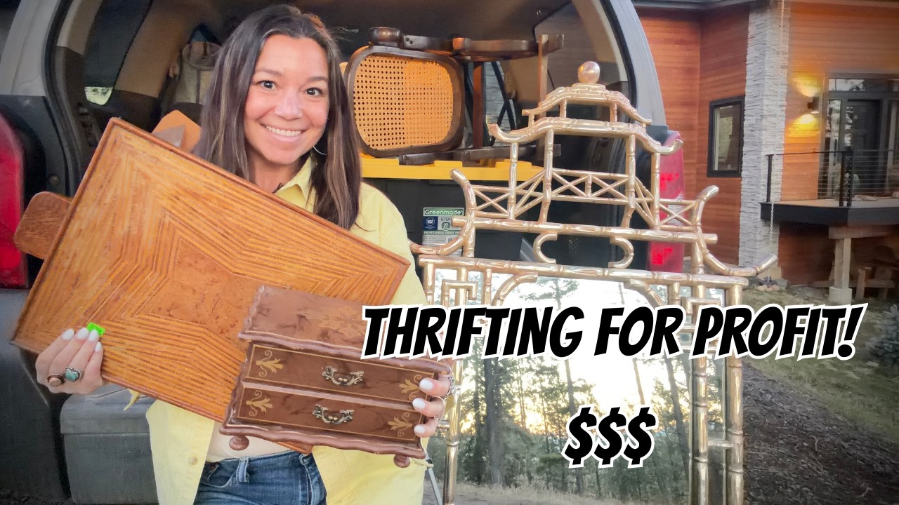 Thrift with me for my vintage resale store!