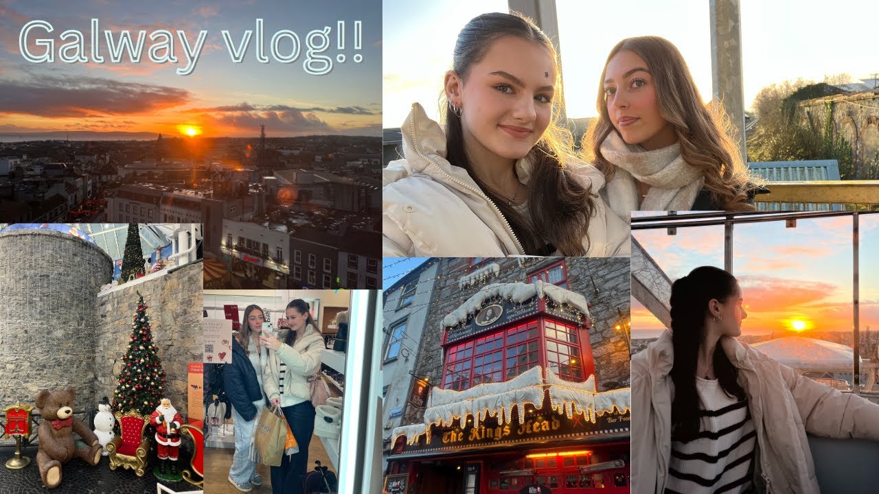 Galway vlog with my friend :))
