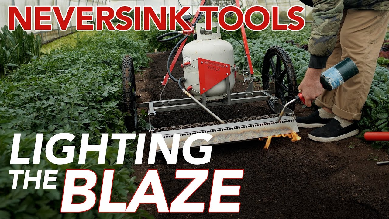 Lighting a Flame Weeder - The Blaze