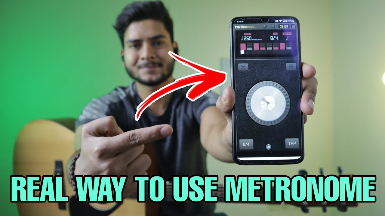 How To Use Metronome For Practicing Hardest Solos | Real Way To Use Metronome In Hindi