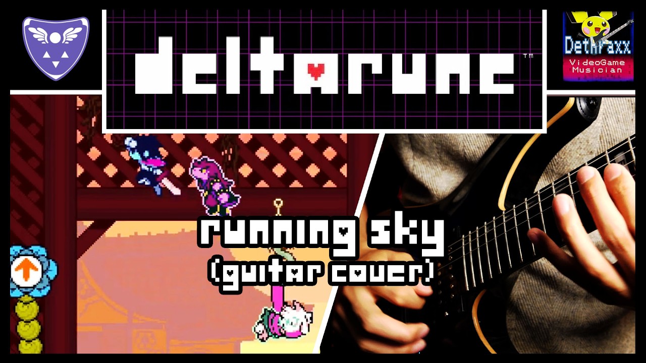 Running Sky | Metal Guitar Cover by Dethraxx \\ Deltarune