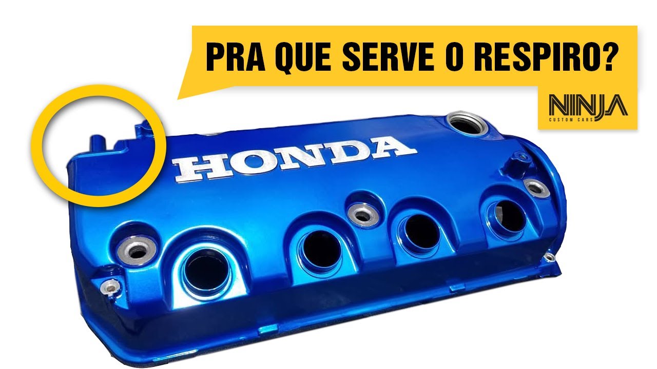 COMO FUNCIONA os RESPIROS do MOTOR HONDA! (Válvula PCV)