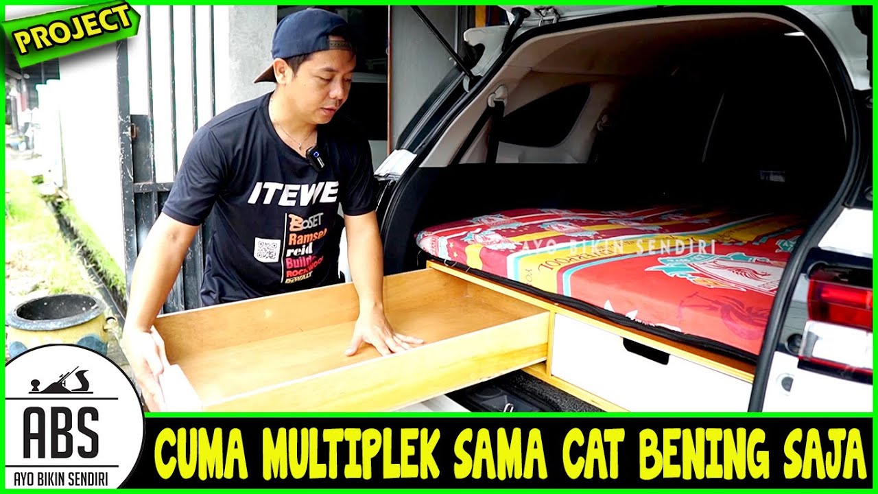 PROSES PEMBUATAN CAMPER BOX NYAMAN TOYOTA VELOZ - Material Multiplek Saja Sudah Bagus Banget