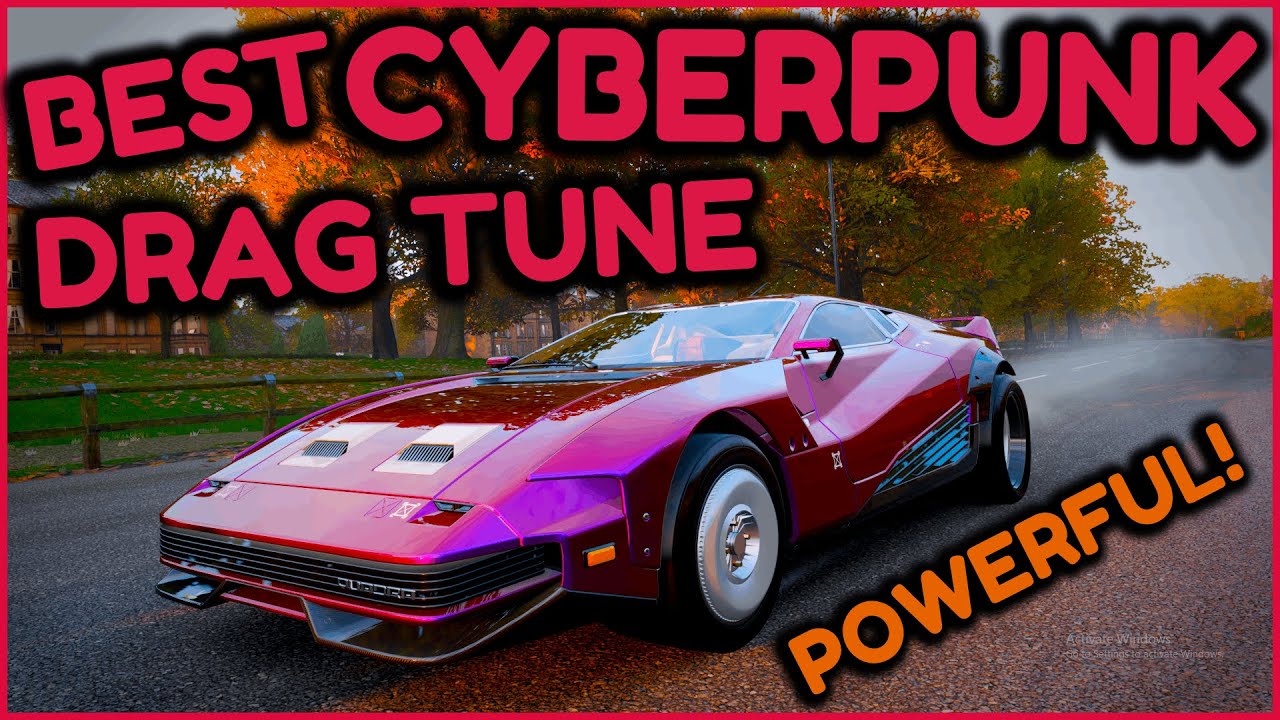 INSANELY FAST 2058 Quadra Turbo VTec Drag Build/Tune - Forza Horizon 4