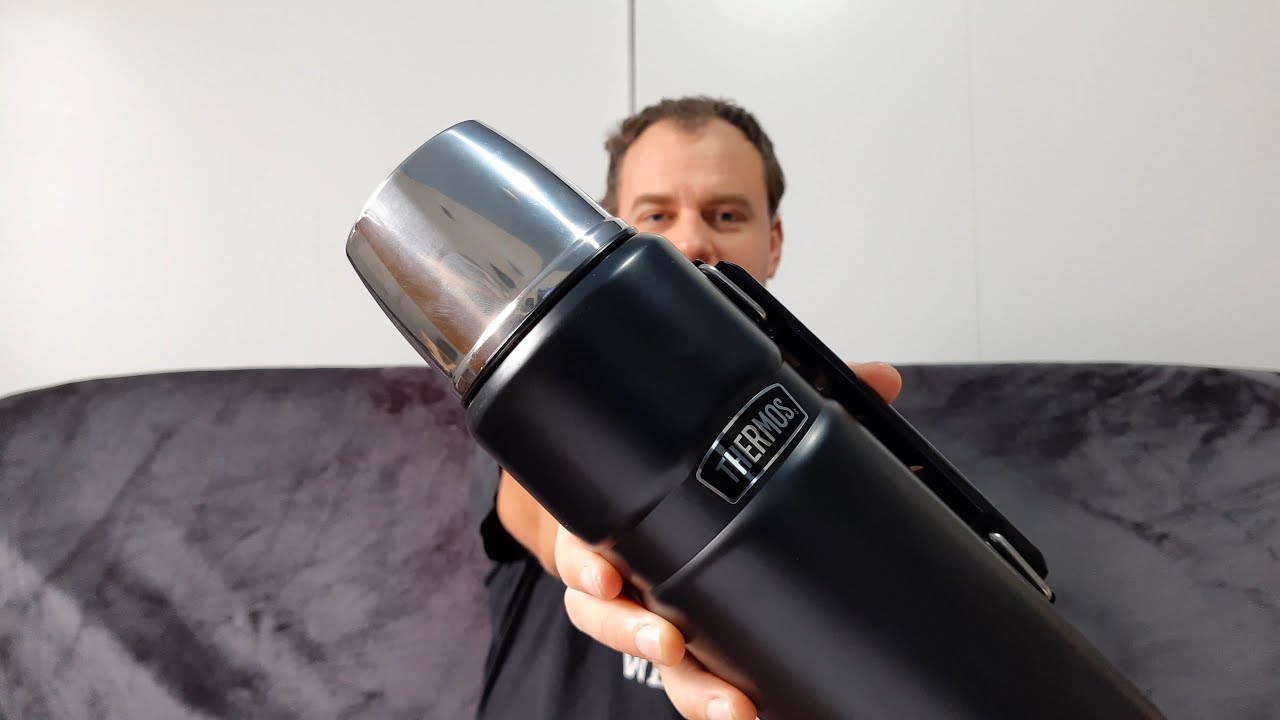 Thermoskanne 'Thermos 4003.232.120 Stainless King Mat Black, 1.2 l' Review