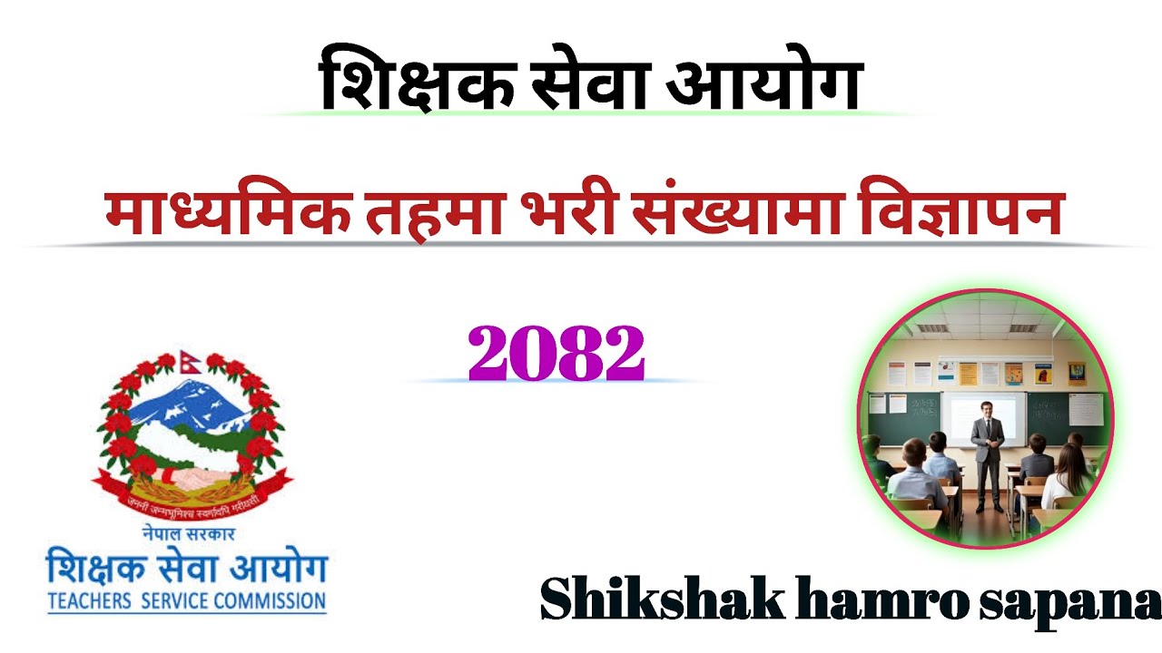 Mavi teacher vacancy 2082☑️☑️☑️|Shikshak sewa aayog vacancy |Shikshak sewa aayog
