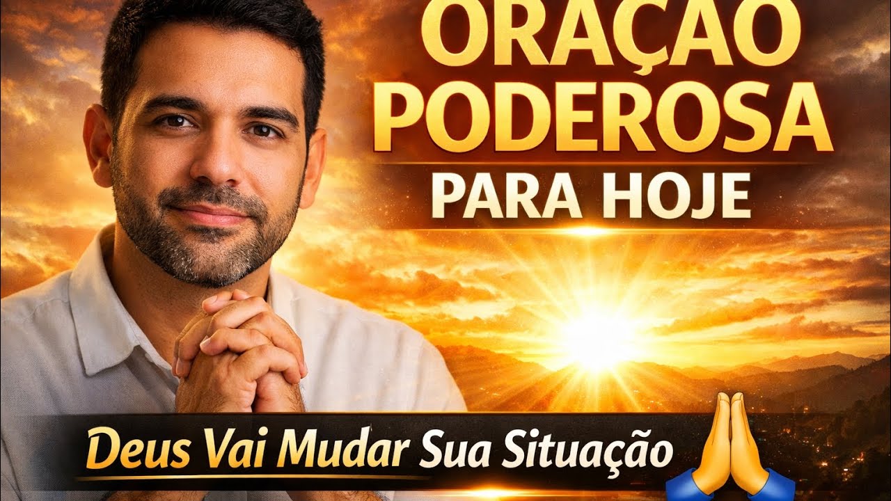 ORAÇÃO PODEROSA PARA HOJE 🙏 Deus Vai Mudar Sua Situação