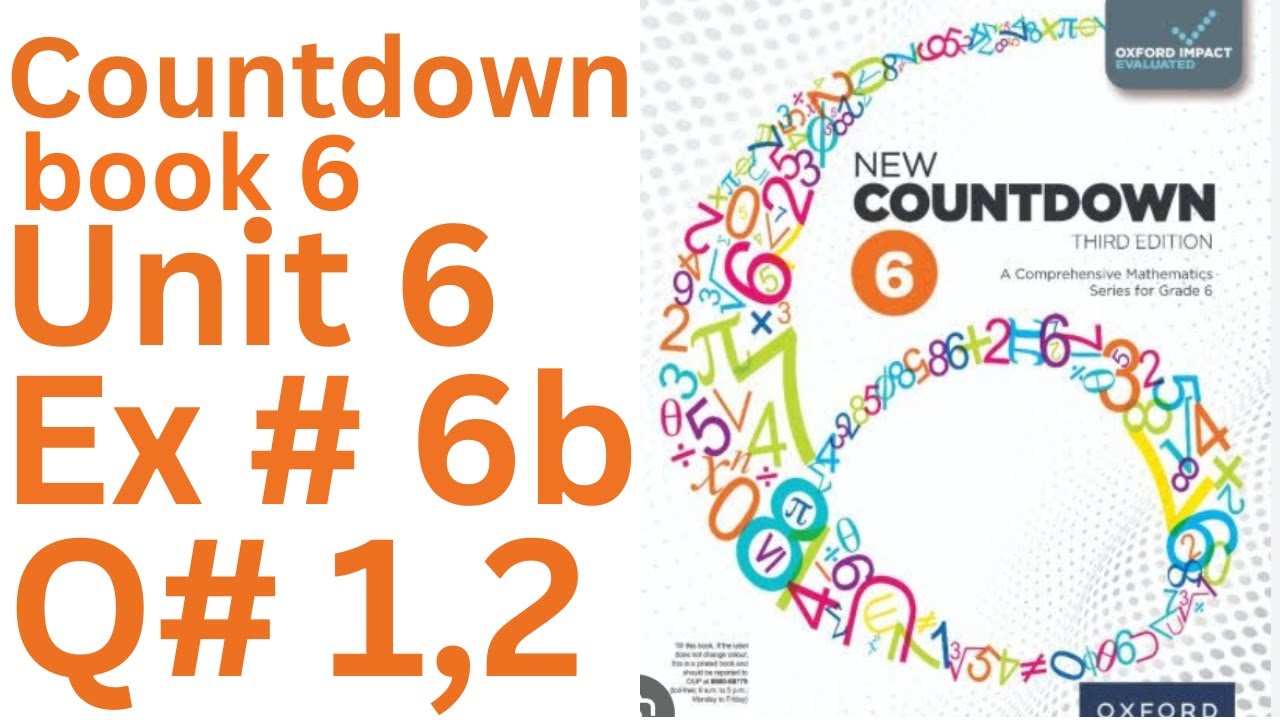 oxford countdown book class 6 Unit 6 Ex 6b| class 6 Unit 6 Ex 6b Q# 1 and 2@ytacademy198