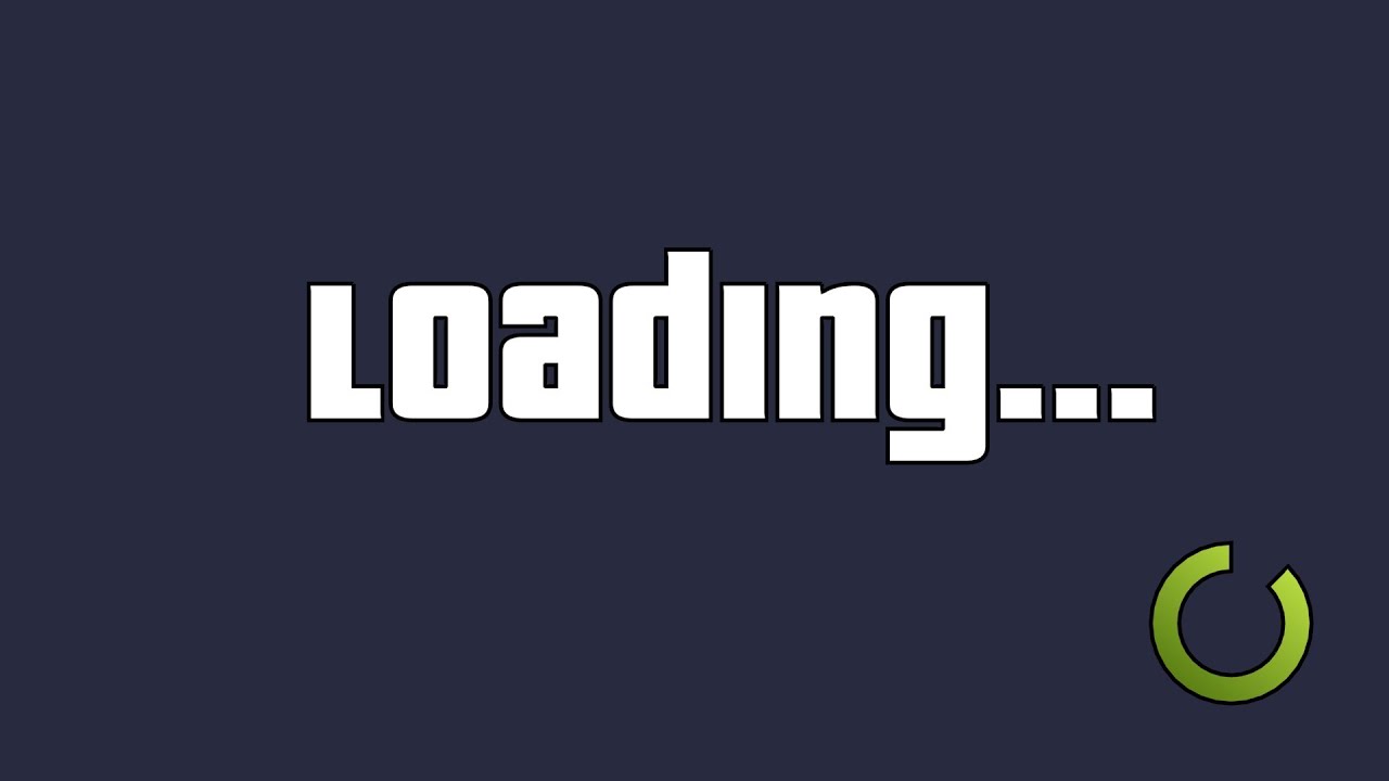 How to add a loading screen BGE