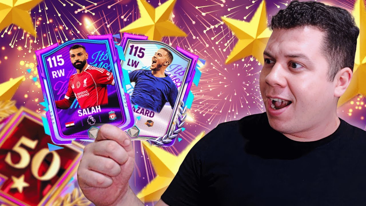 Peguei 50 ESTRELAS com esses JOGADORES no FC MOBILE 25! o ATAQUE mais VELOZ do JOGO??