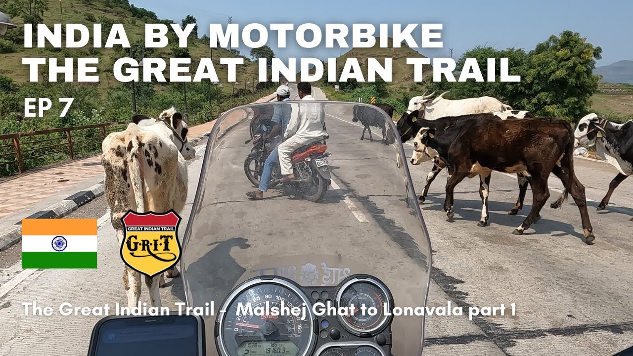 India by Motorbike - Malshej Ghat to Lonavala (part1) - Episode 7