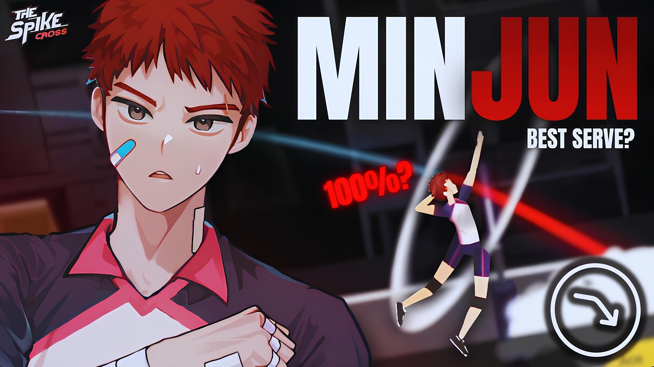MINJUN + SMOOTH SERVE = OP? | The Spike Cross