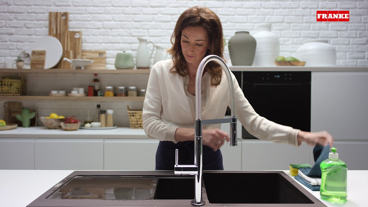 How to clean your Franke Fragranite sink