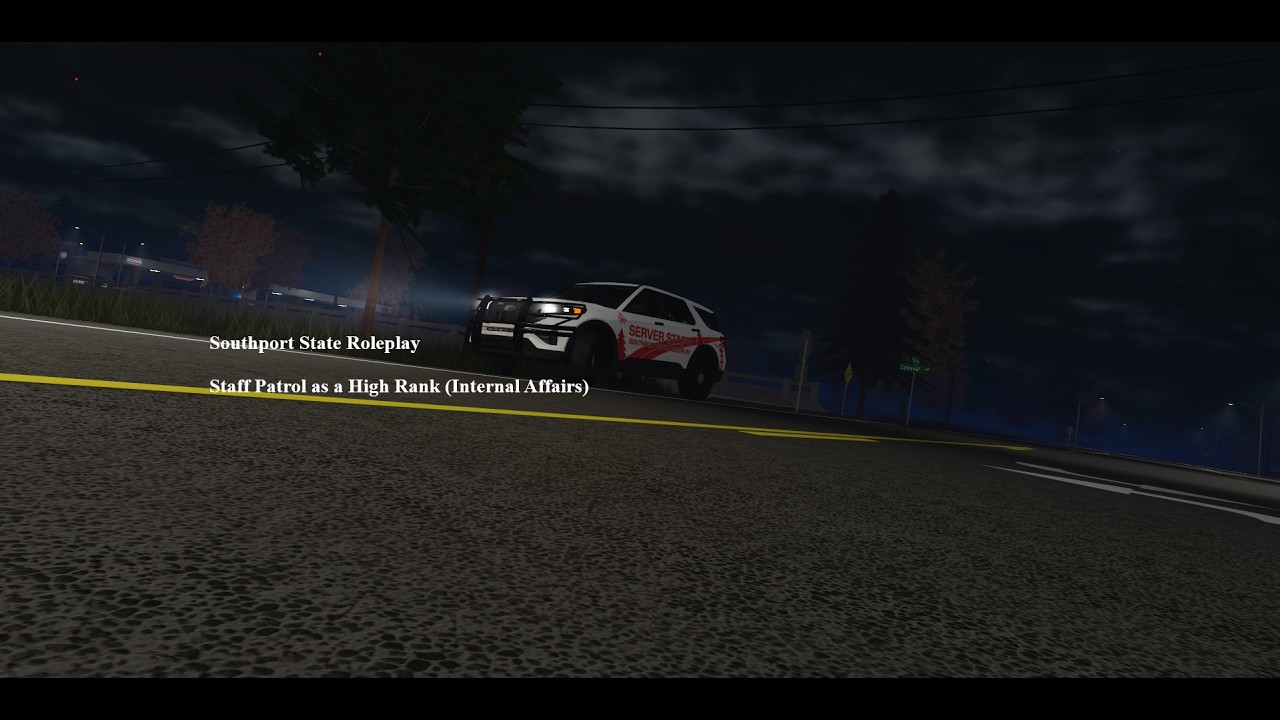 SERVER REBRAND! High Rank Staff Patrol in Southport State Roleplay.