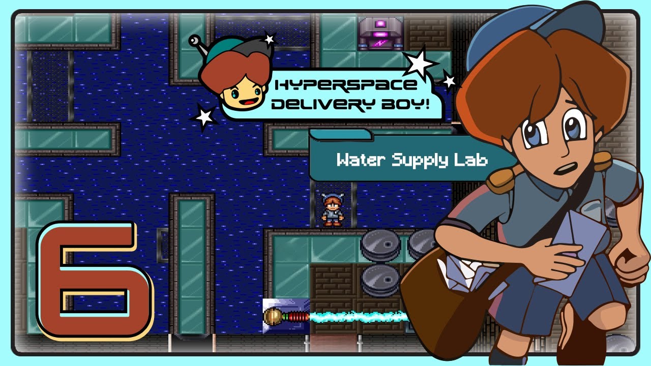 Hyperspace Delivery Boy! (PC, 2001) - Part 6 'Water Supply Lab' HD Walkthrough - No Commentary