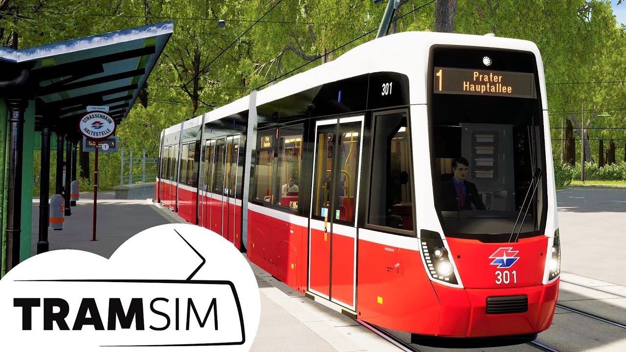 TRAMSIM: Straßenbahn Simulator | Fahrt mit Problemen!!! - Bombardier Flexity Wien