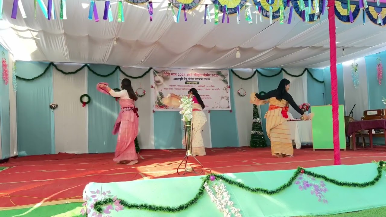 Somaina Bibar Badi || Bodo Gospel Song || New Year Dance