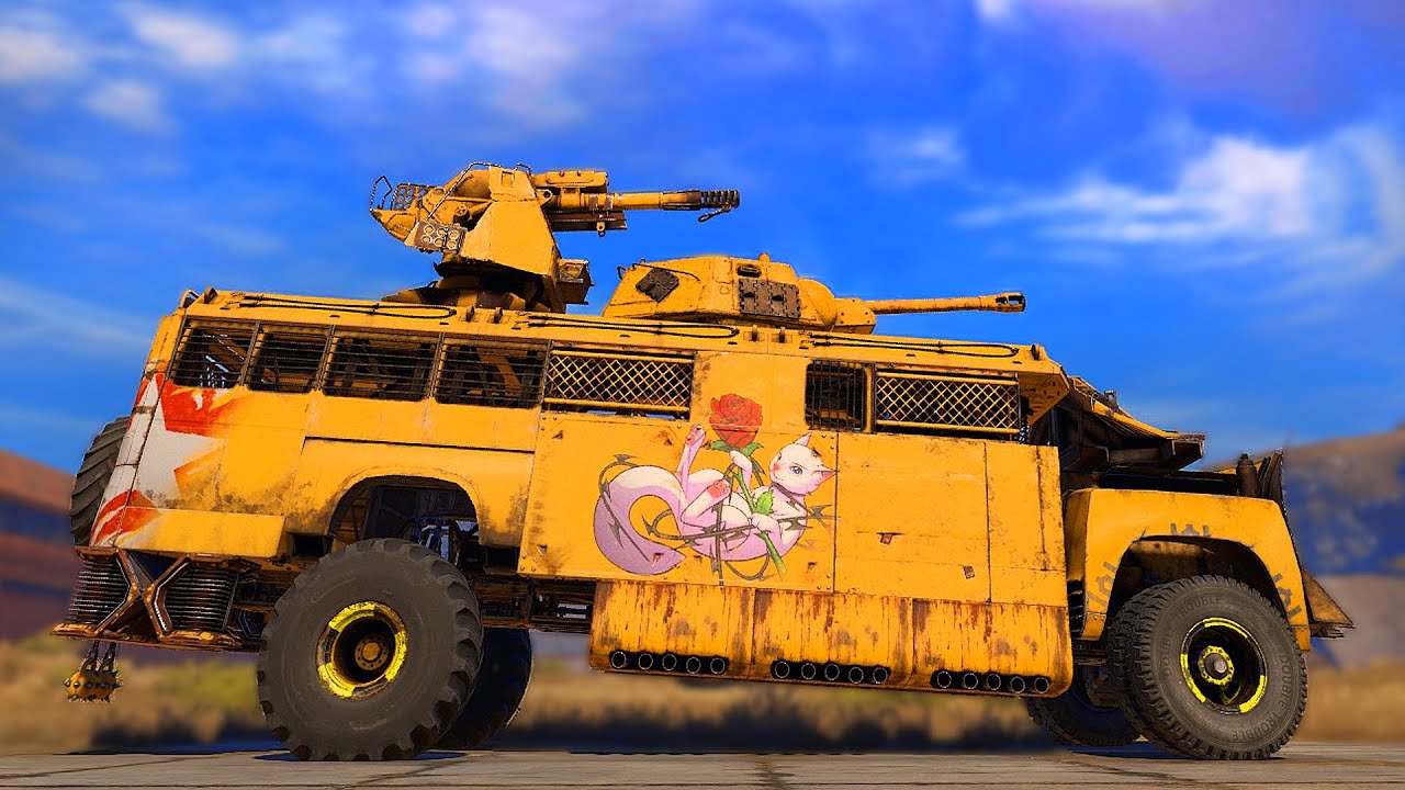 The BEST SCHOOL BUS Build Ever in Crossout