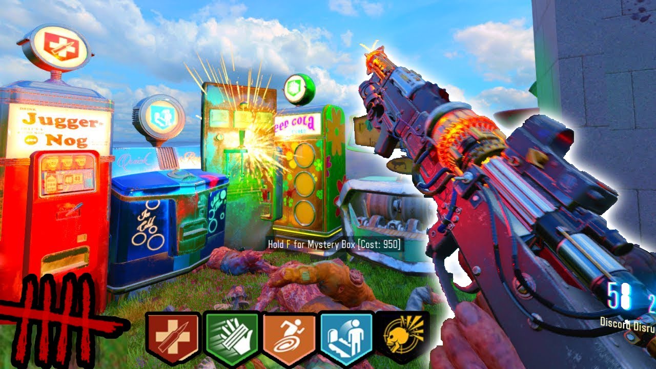 WORLD'S SMALLEST ZOMBIES MAP with Black Ops 1 Weapons [BO3 Zombies]