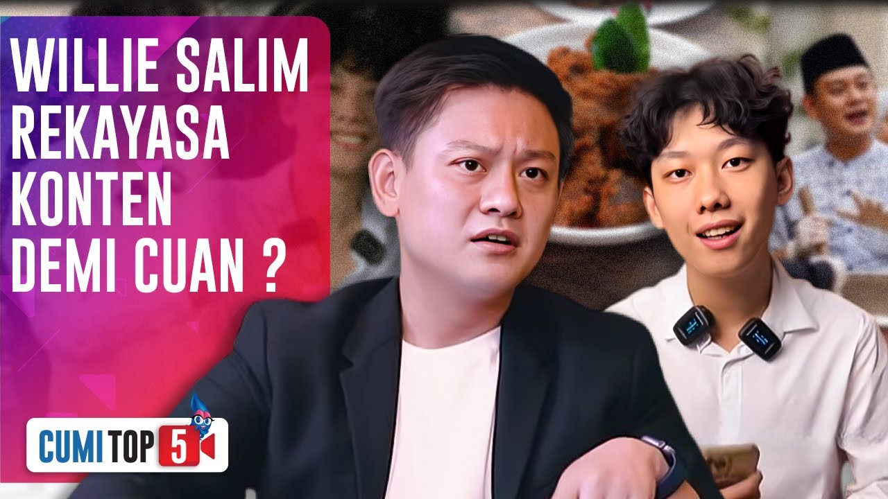 5 KONTROVERSI VIRAL! Bobon Santoso Duga Kuat Konten Masak Rendang Willie Salim Settingan |CUMI TOP V