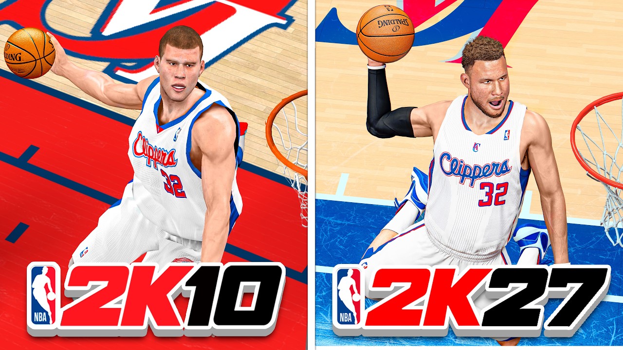 Забивайте мяч сверху Блейком Гриффином в каждой игре NBA 2K.