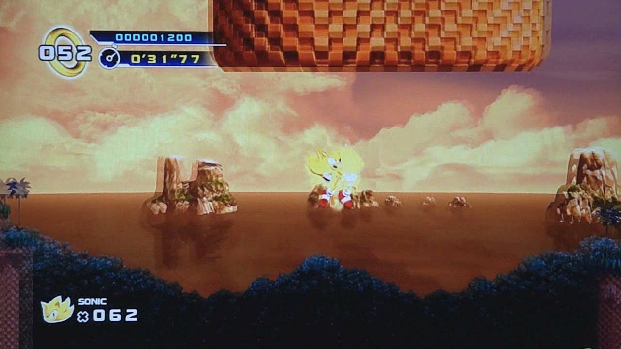 Sonic the Hedgehog 4: Episode 1 - Jogando com Super Sonic (Pt-Br) - PS3 - CJBr