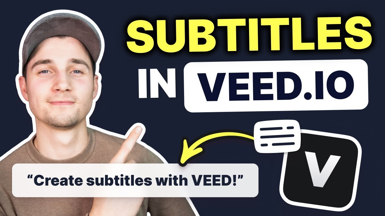 Автоматическое добавление субтитров к видео с помощью VEED