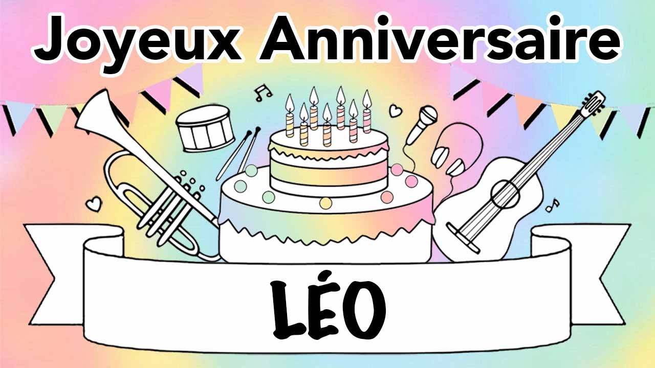 NOUVEAU Joyeux anniversaire Léo Leo -  Jazz Manouche Swing Guitare