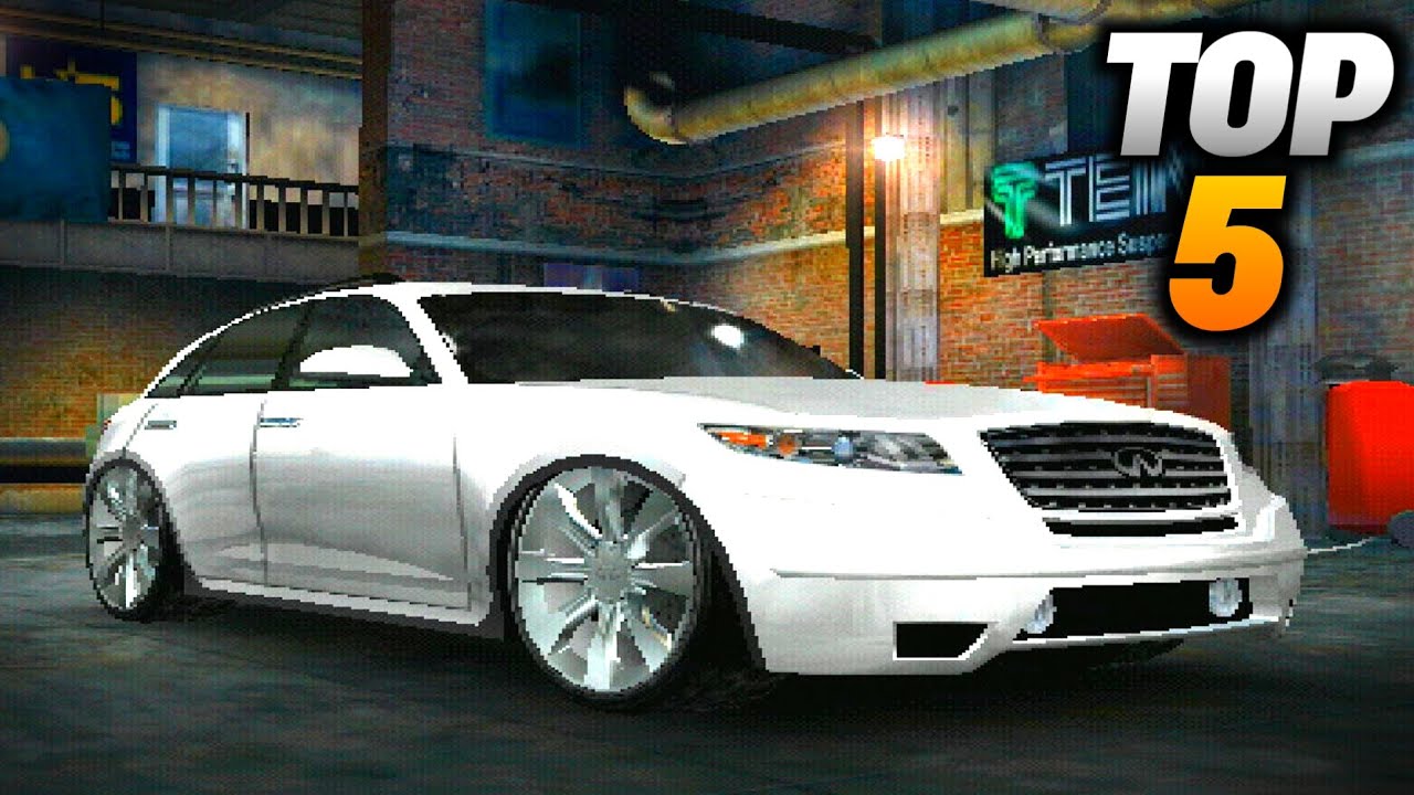 TOP 5: MELHORES CARROS SUVs DO MIDNIGHT CLUB 3!!!