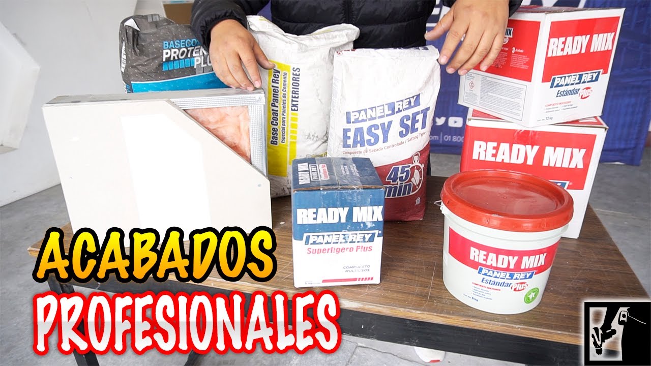 Materiales B&Aacute;SICOS para DRYWALL y plafones 3 - Materiales para acabados