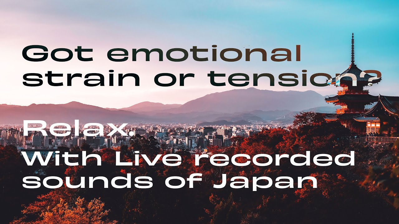 4K Japanese Forest, #Nature and streets Sounds ambience