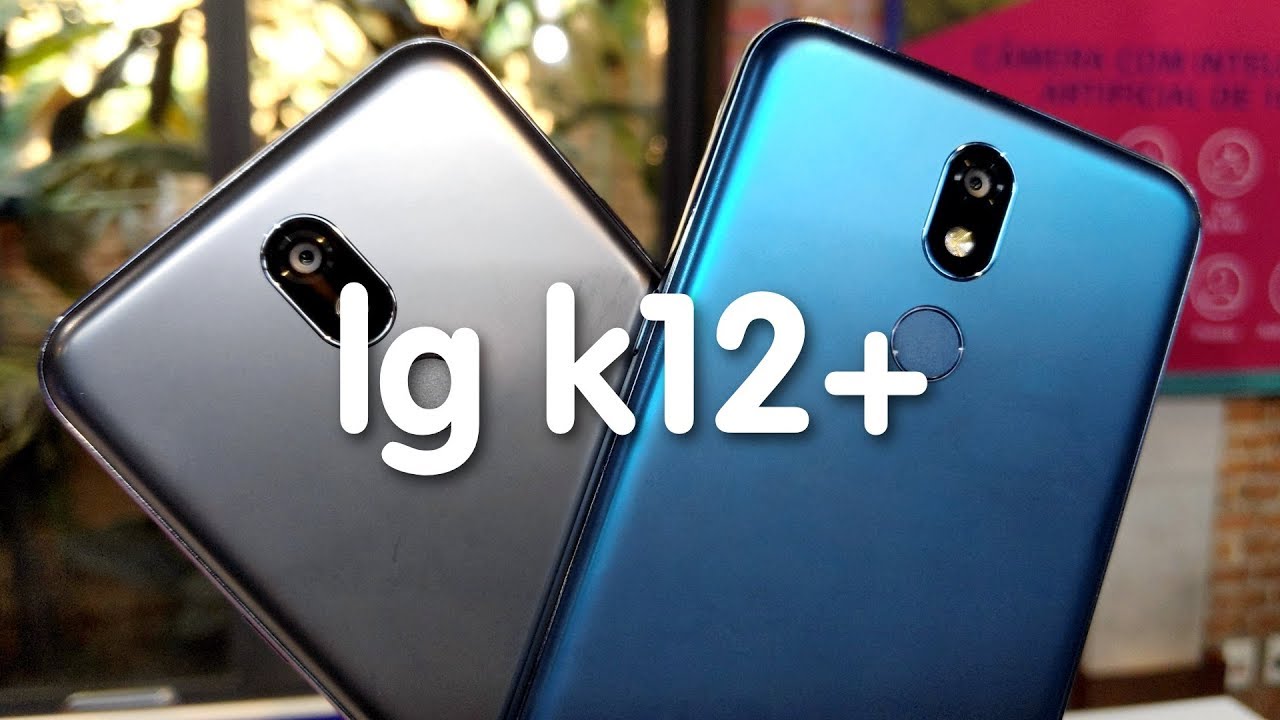 Uma olhadinha no LG K12+: certificação militar e sem notch