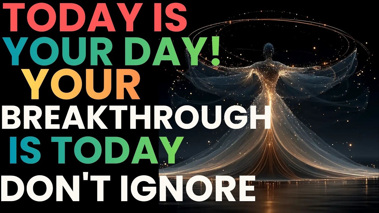 🛑 GOD SAYS: 7️⃣ YOUR BREAKTHROUGH IS TODAY! A Miracle Is Coming Your Way ✨ | God&rsquo;s Message For You .