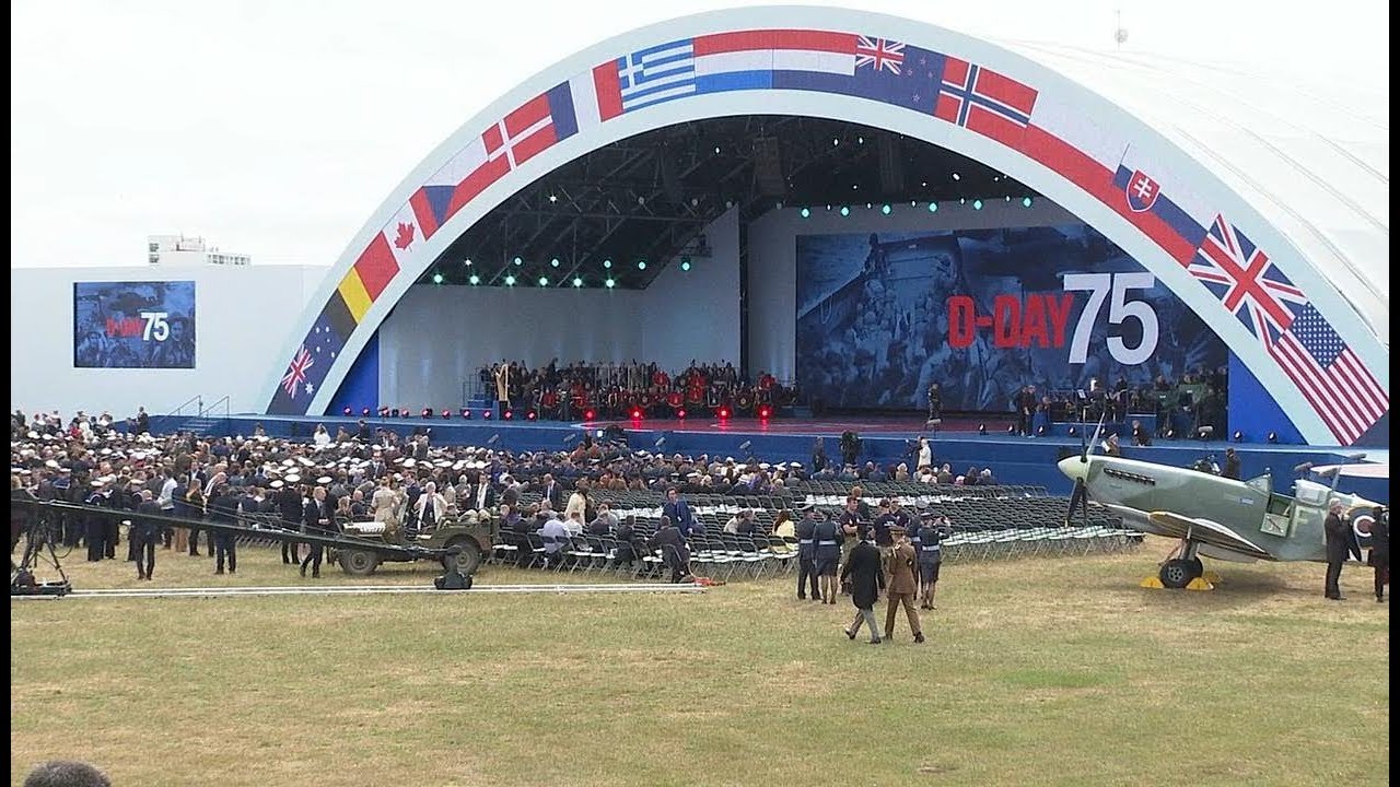 Trump attends commemoration of 75th anniversary of D-Day in Portsmouth, UK | ABC News