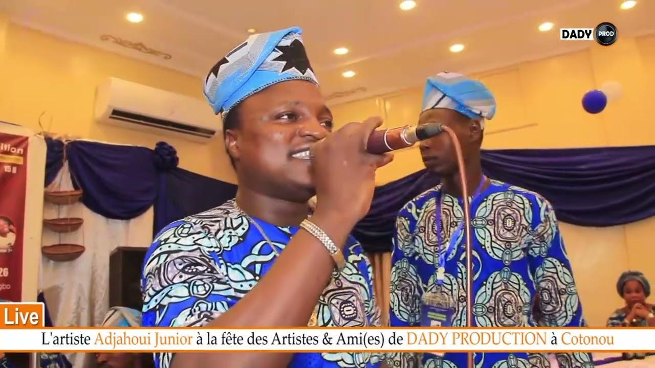 ADJAHOUI JUNIOR à la Fête des Artistes et Amis (es) de DADY PRODUCTION