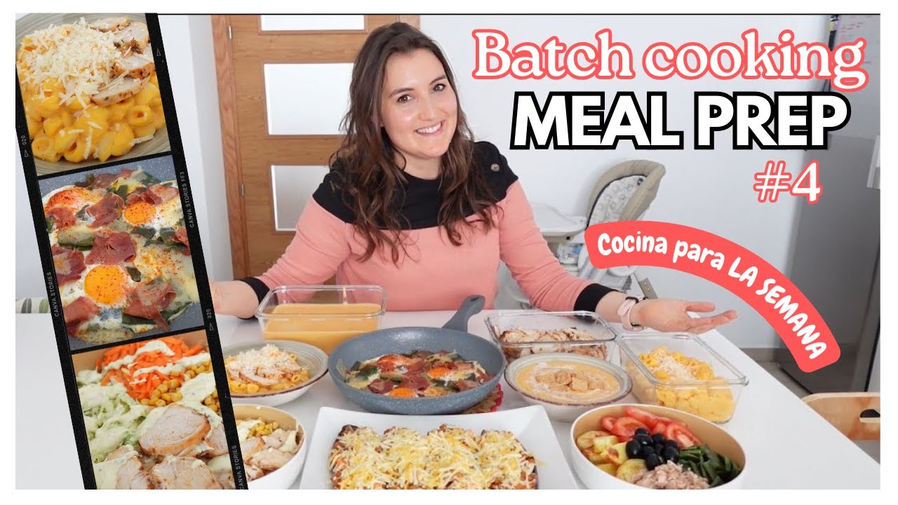 COCINA en 1 DIA para casi TODA LA SEMANA🍳