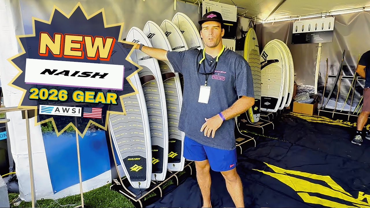 AWSI - Naish 2026: boards and foils